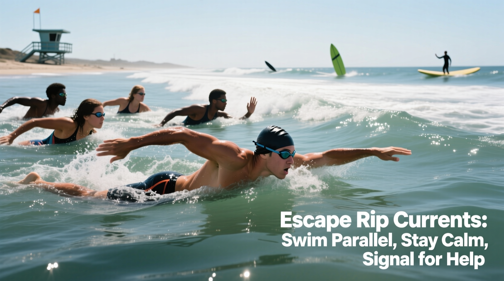 essential techniques to safely swim and escape rip currents with confidence