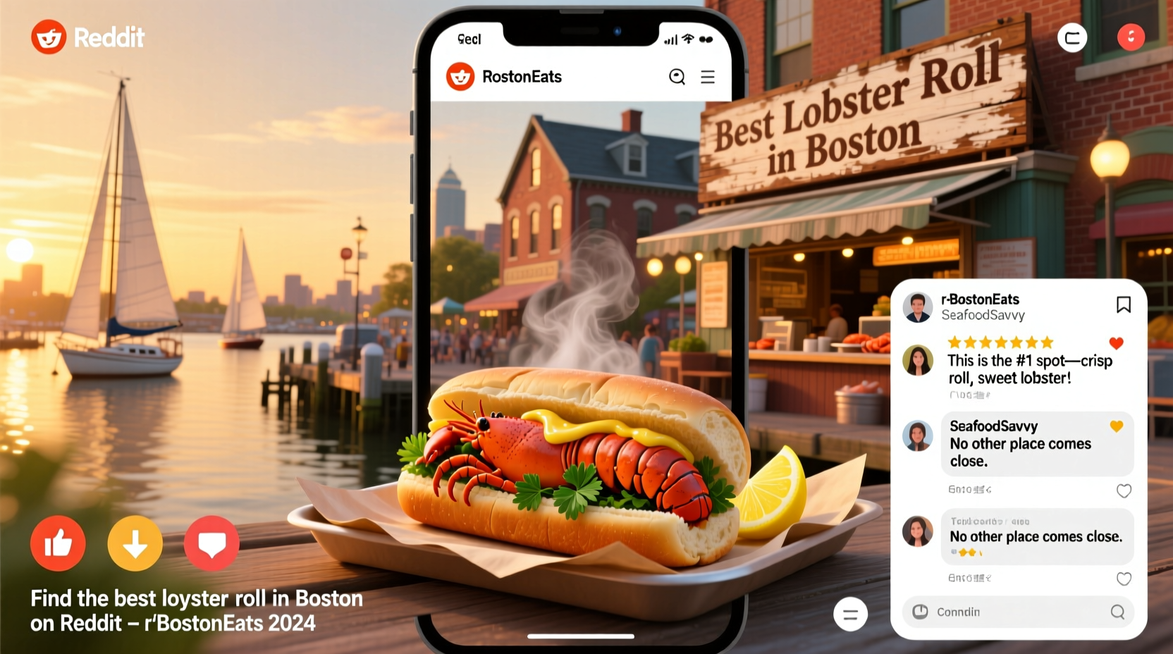 where to find the best lobster roll in boston on reddit