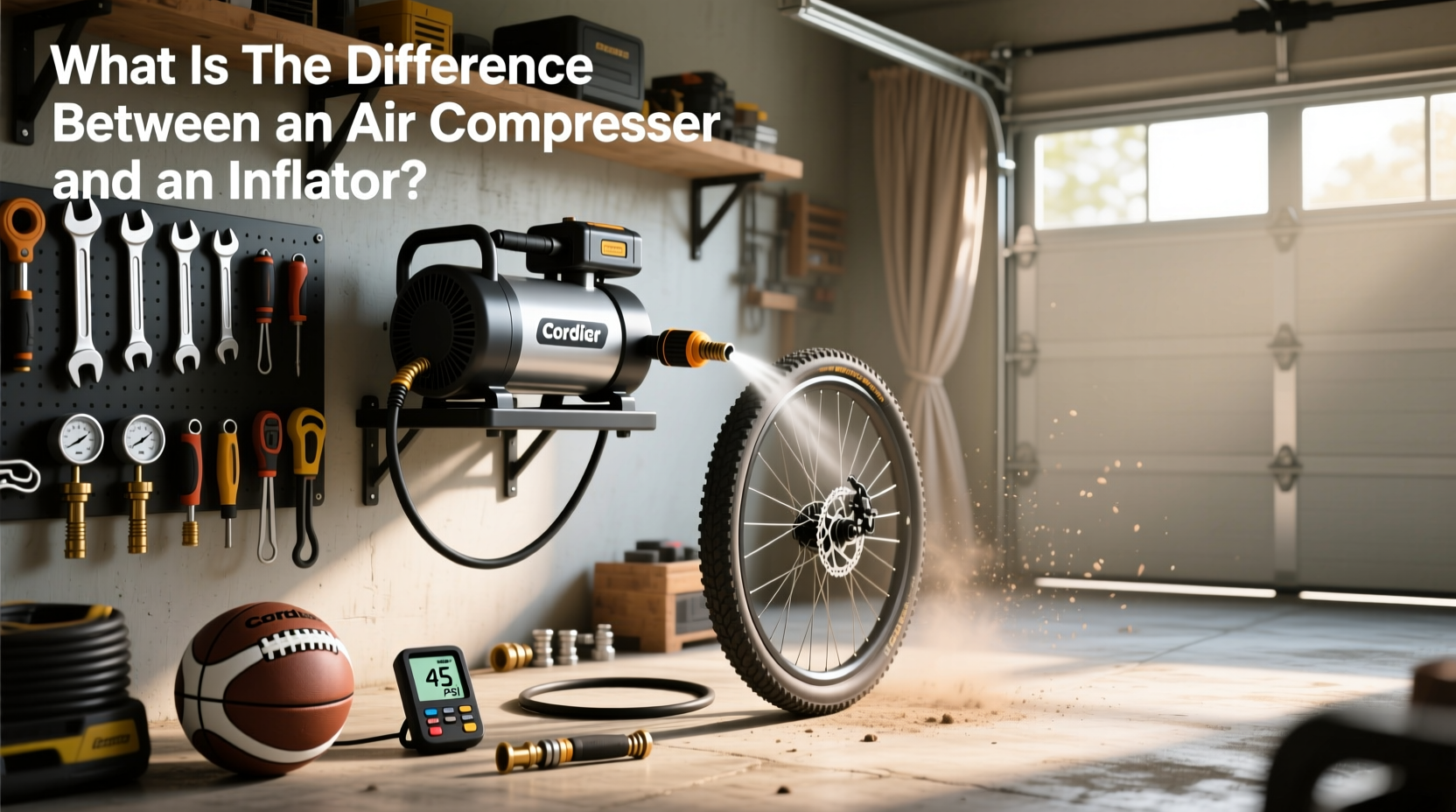 How to Choose Cordless Air Compressor, What Is the Difference Between an Air Compressor and an Inflator?