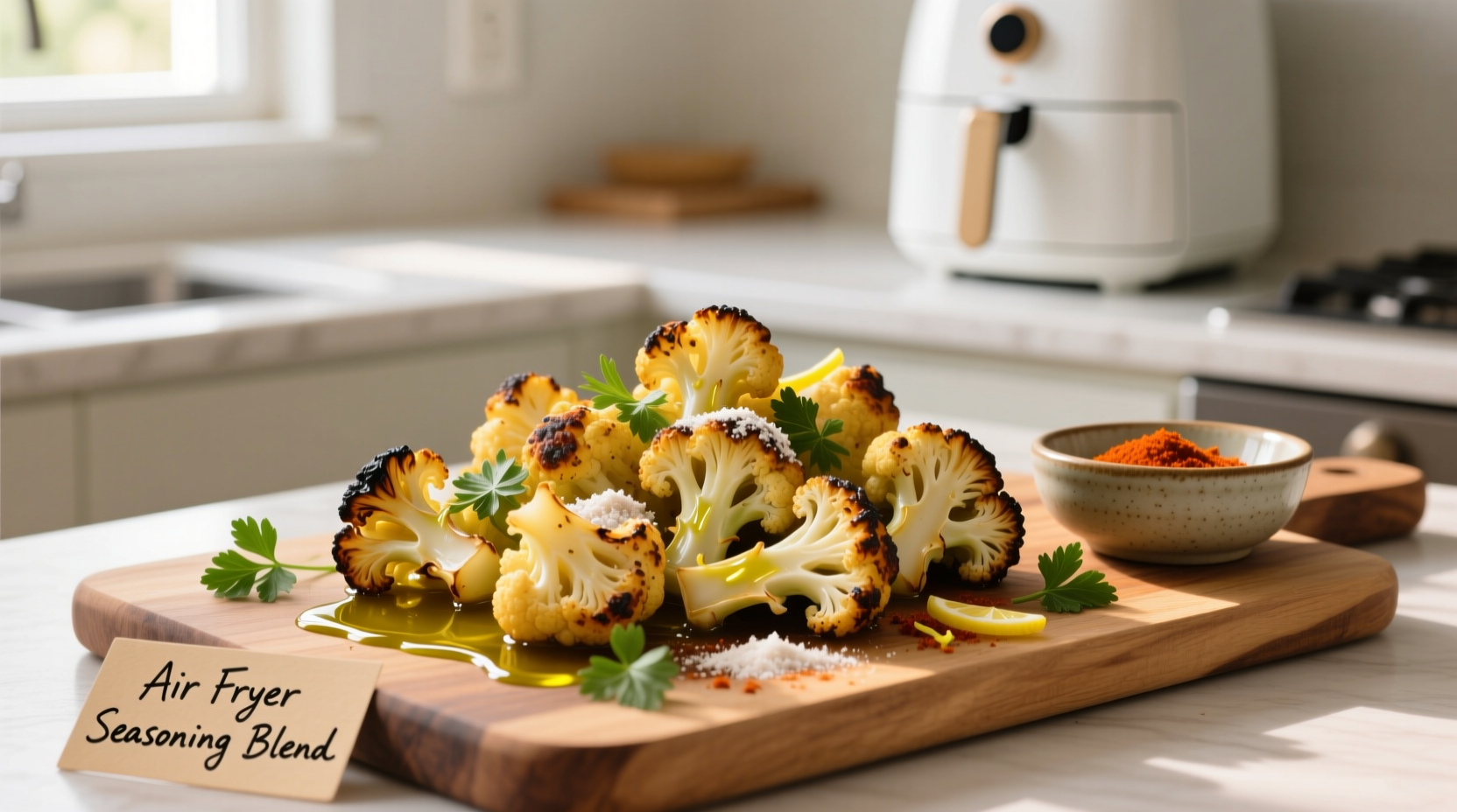 Perfect Air Fryer Cauliflower Recipe in 20 Minutes