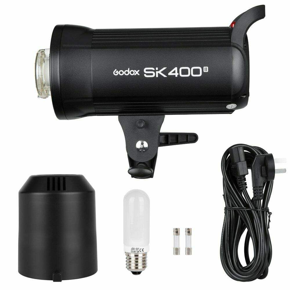Godox SK400II Professional Photography Equipment Compact 400Ws Photo Studio  Flash Strobe Flash Light for Photo Camera