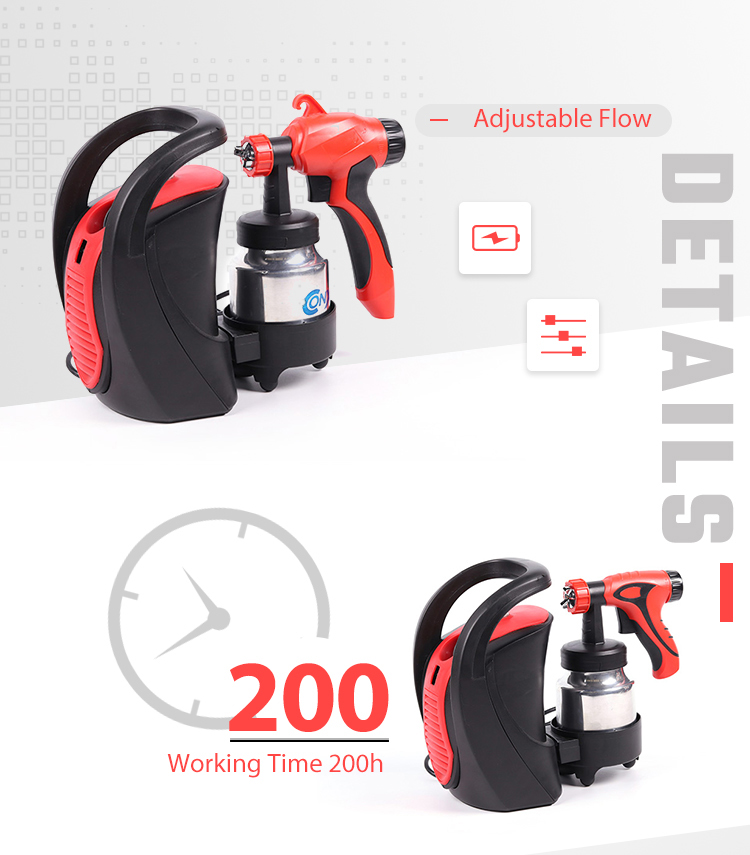 Conxin High Quality 180Ml/Min Hydraulic Light duty Paint Sprayer