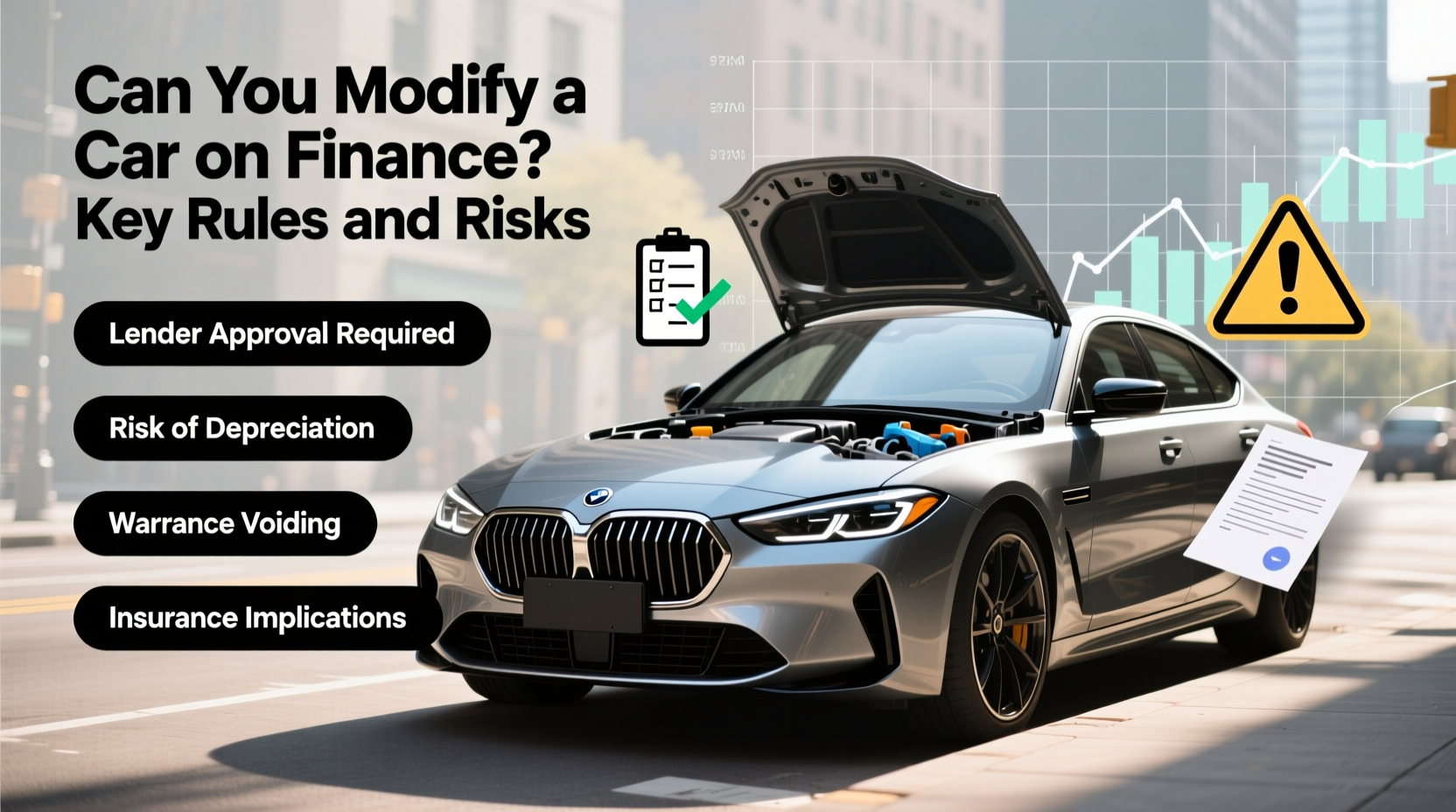 can you modify a car on finance