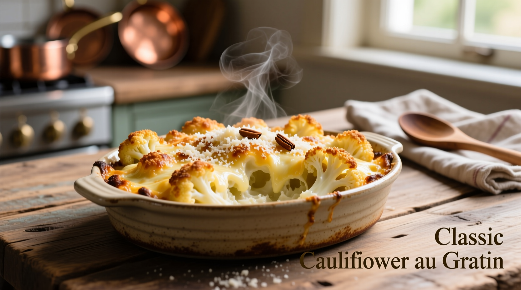 Perfect Cauliflower Au Gratin Recipe in 45 Minutes