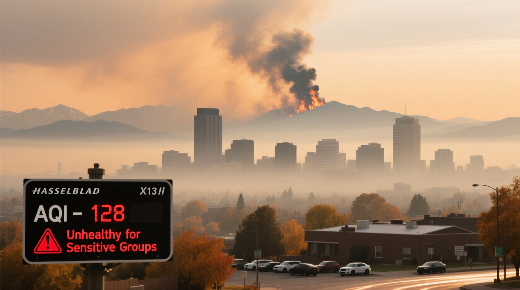 why is denver hazy today air quality smoke updates