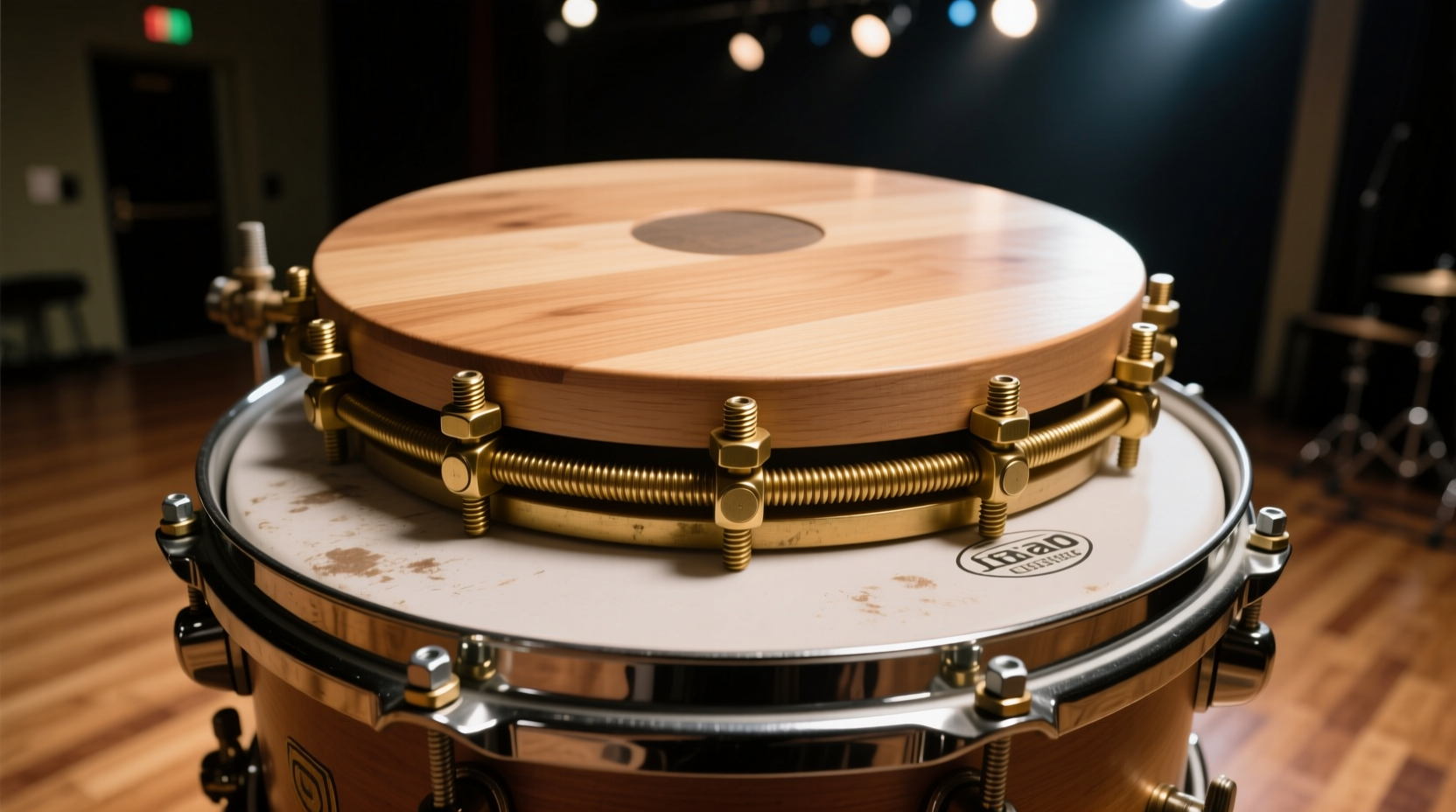 how is the lid on an open head drum fastened