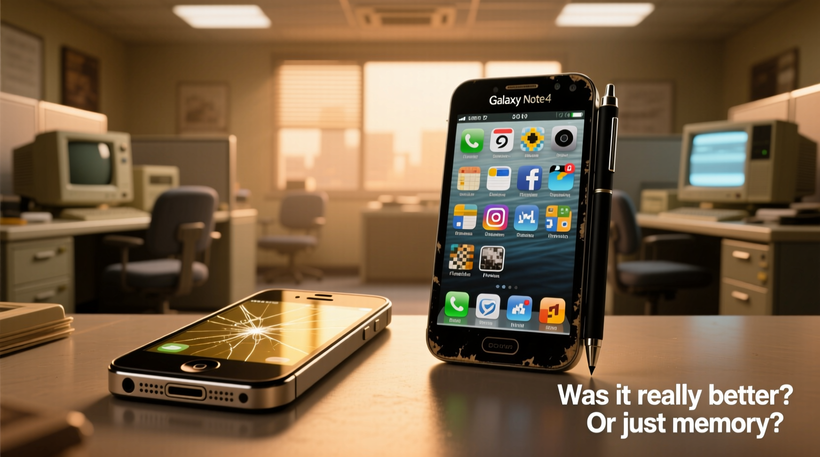 iphone 4s vs galaxy note 4 looking back was the note really that much better or is it nostalgia