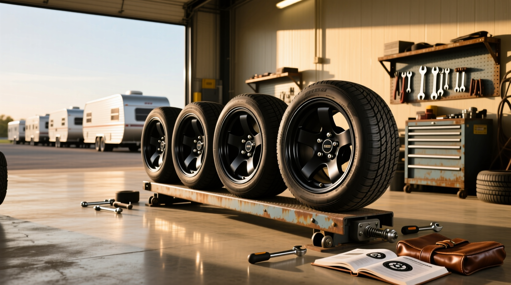 What to Know About 13 Inch 4 Lug Trailer Wheels and Tires