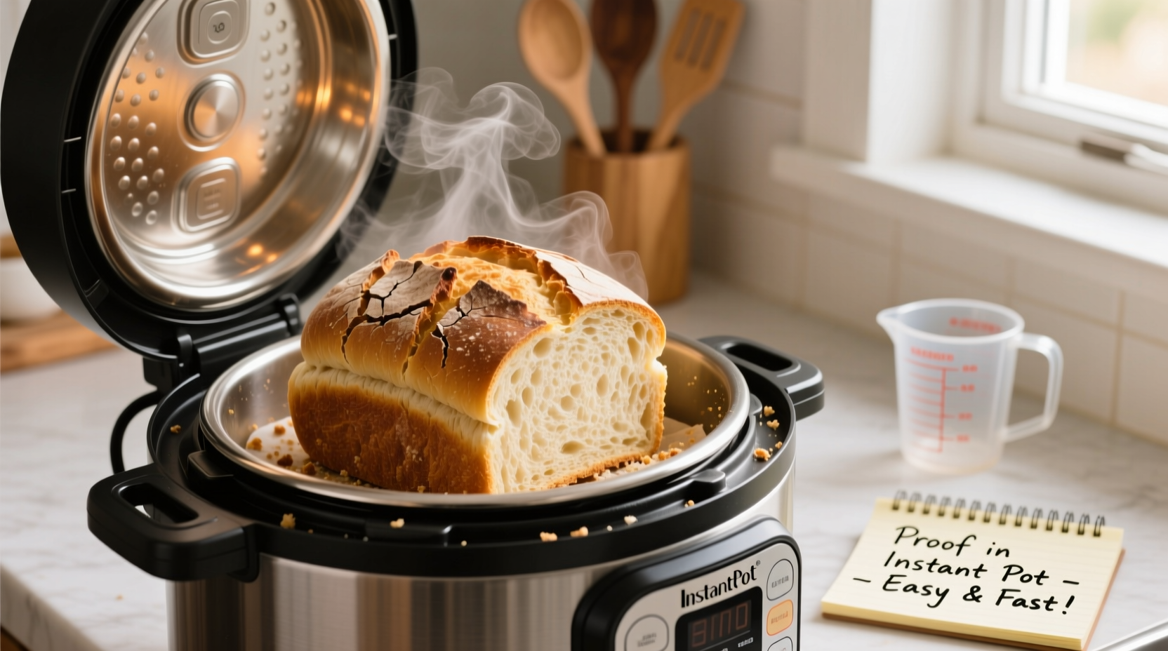 you can proof bread in your instant pot