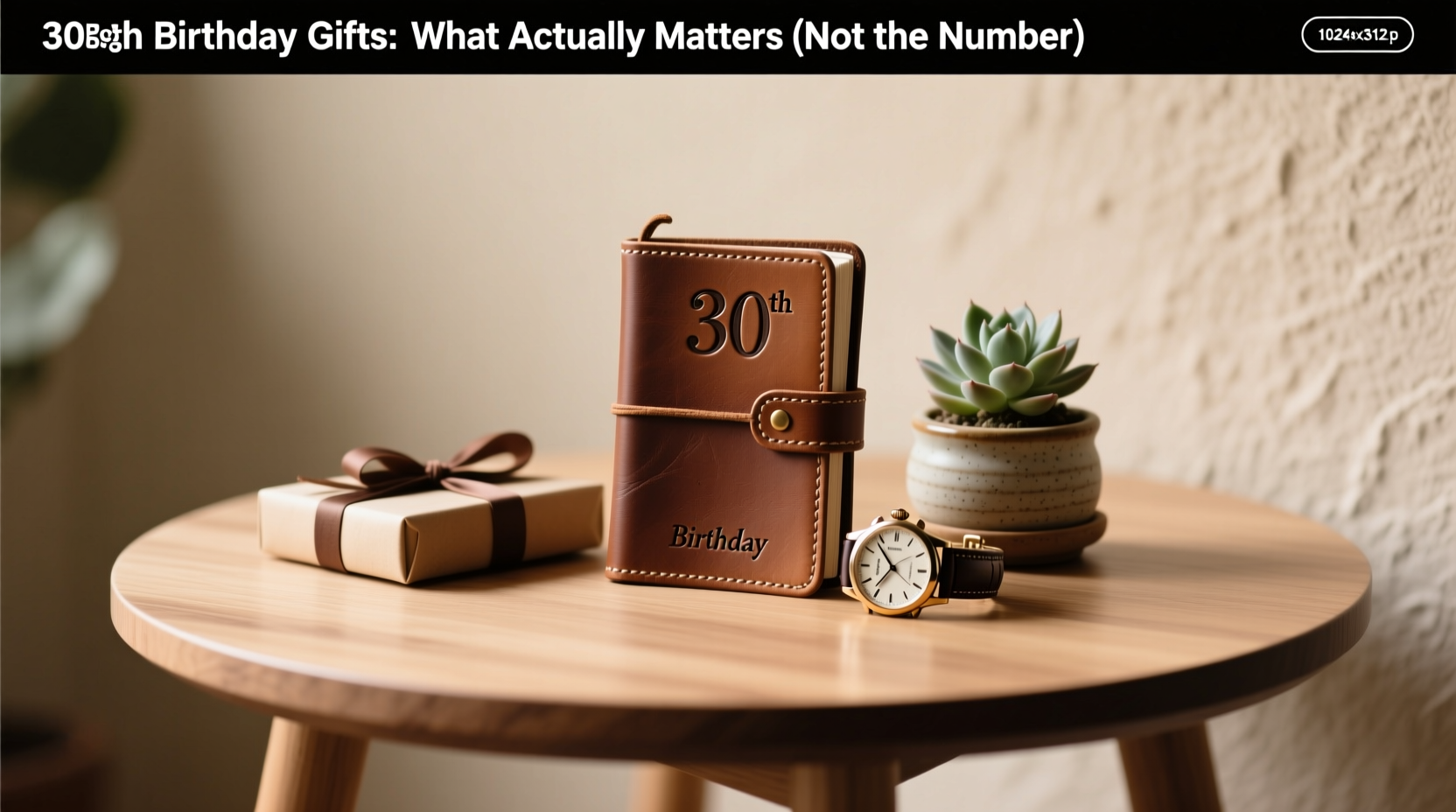 30th birthday gifts what actually matters not the number