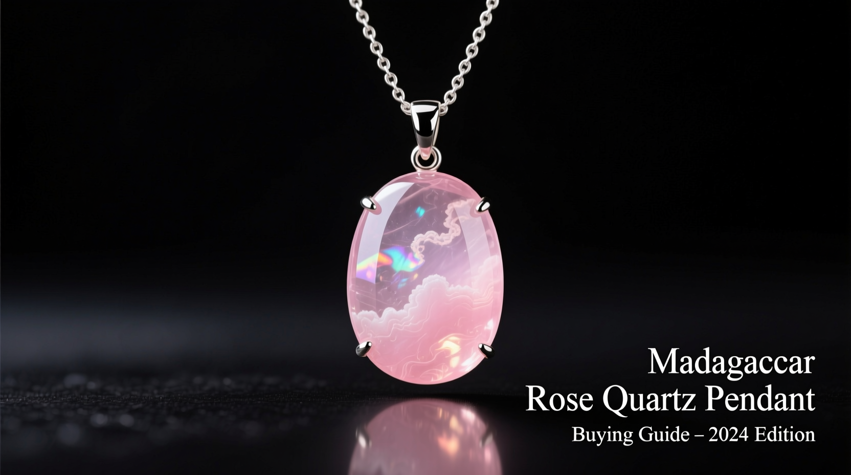 Image showcasing How to Choose the Best Madagascar Rose Quartz Pendant: Buying Guide