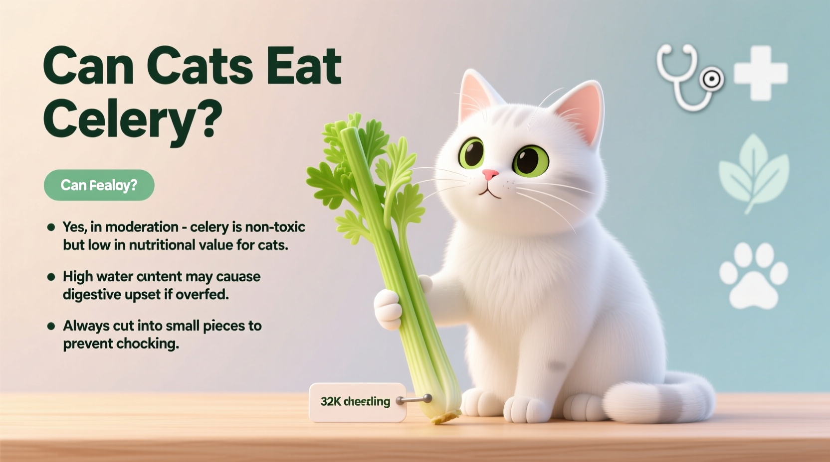 Can Cats Eat Celery? Vet-Approved Safety Guide
