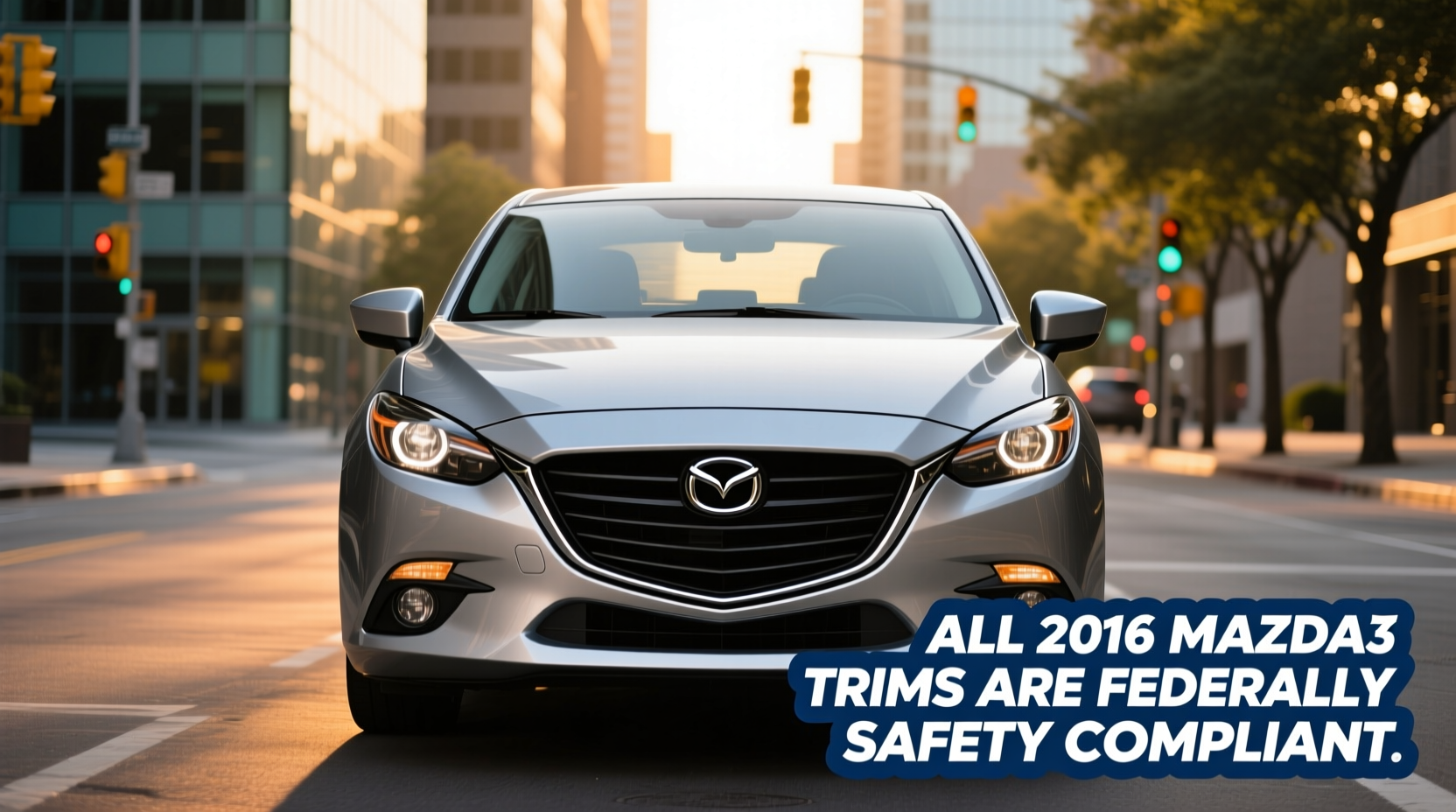 mazda3 2016 safety compliant trim