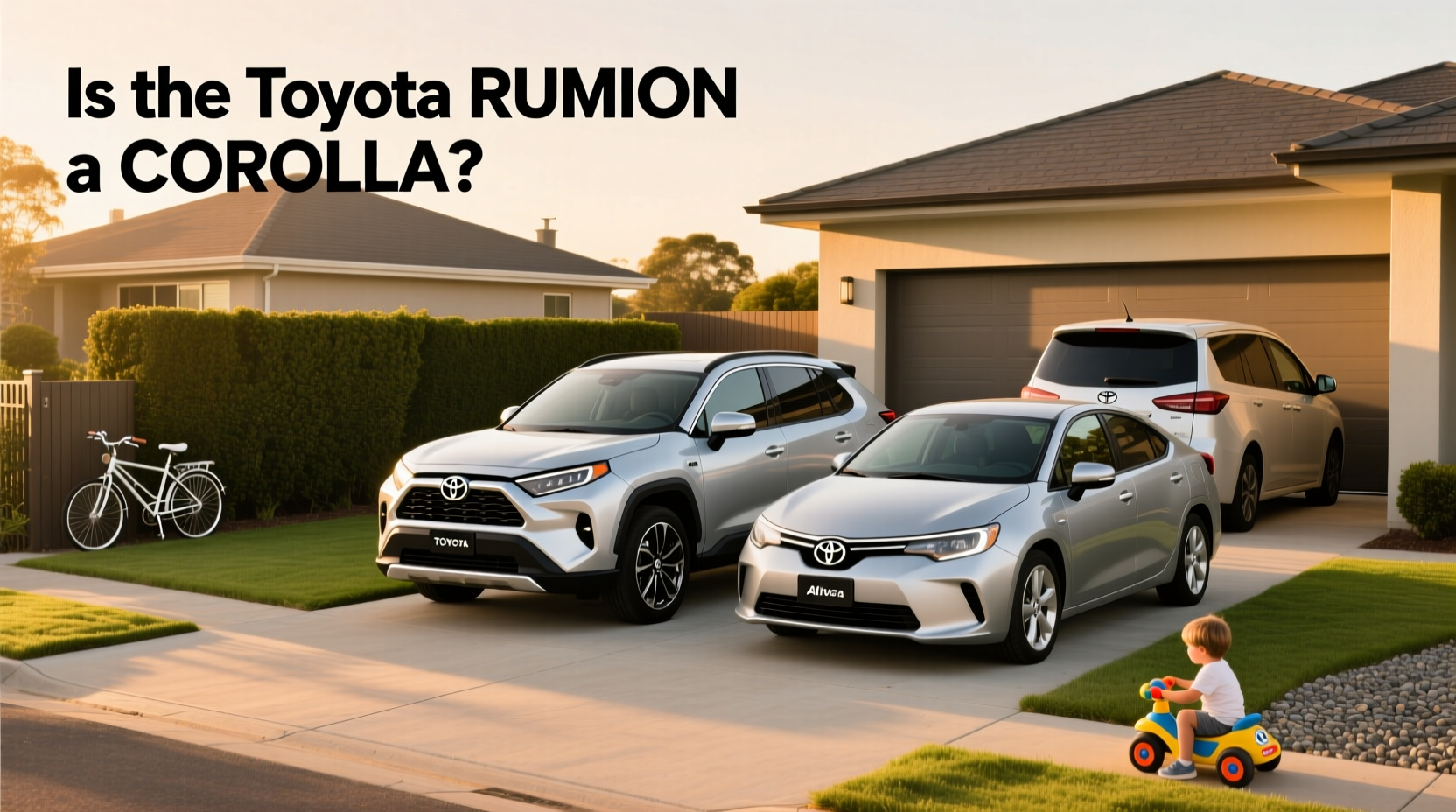 How to Choose Toyota Rumion Corolla: Is It a Corolla?