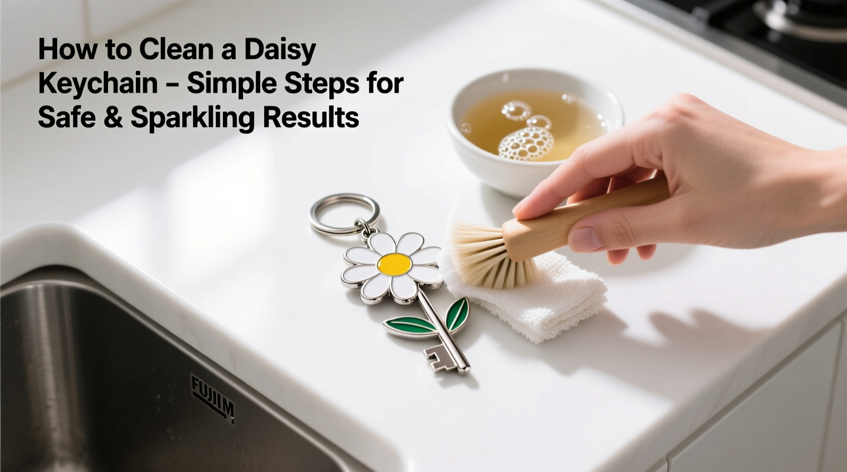 how to clean a daisy keychain simple steps for safe and sparkling results