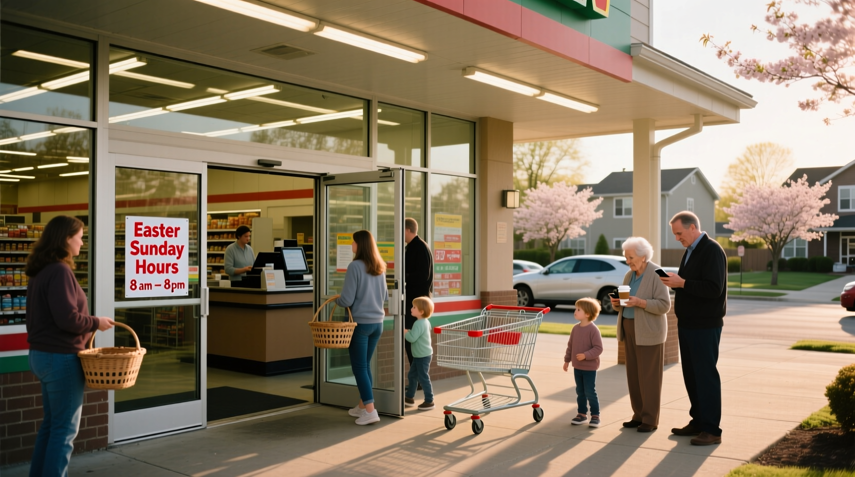 Any Supermarkets Open On Easter Sunday
