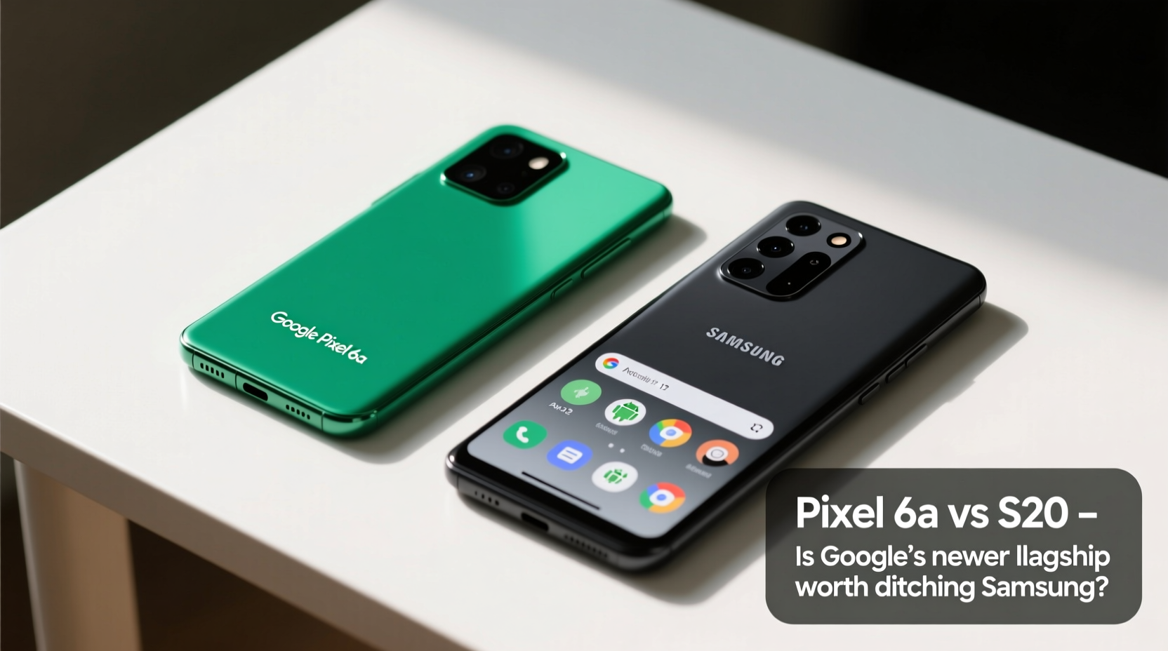 pixel 6a vs s20 is the newer google phone really worth ditching samsung for