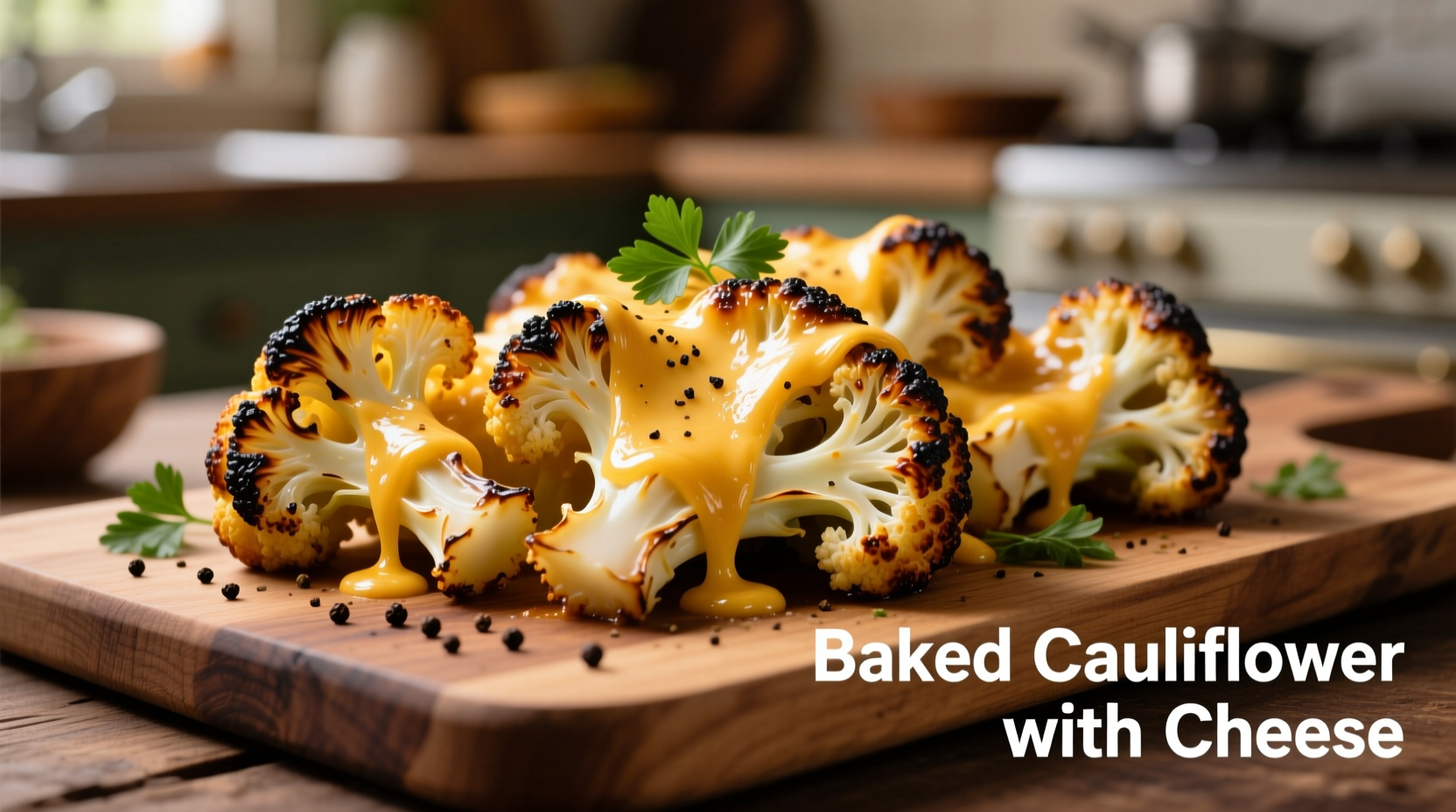 Perfect Baked Cauliflower with Cheese Recipe in 45 Minutes