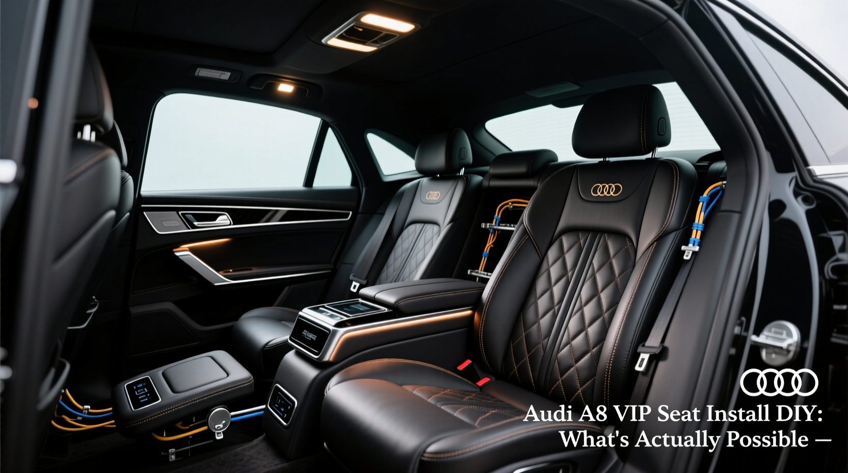 Audi A8 VIP Seat Install DIY: What's Actually Possible
