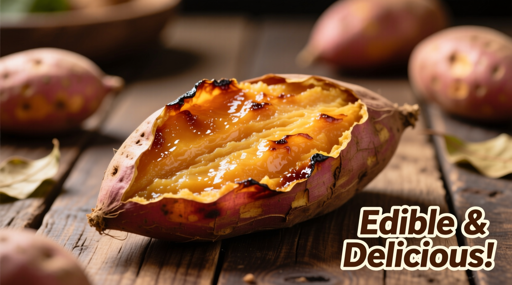 sweet potato skin edible