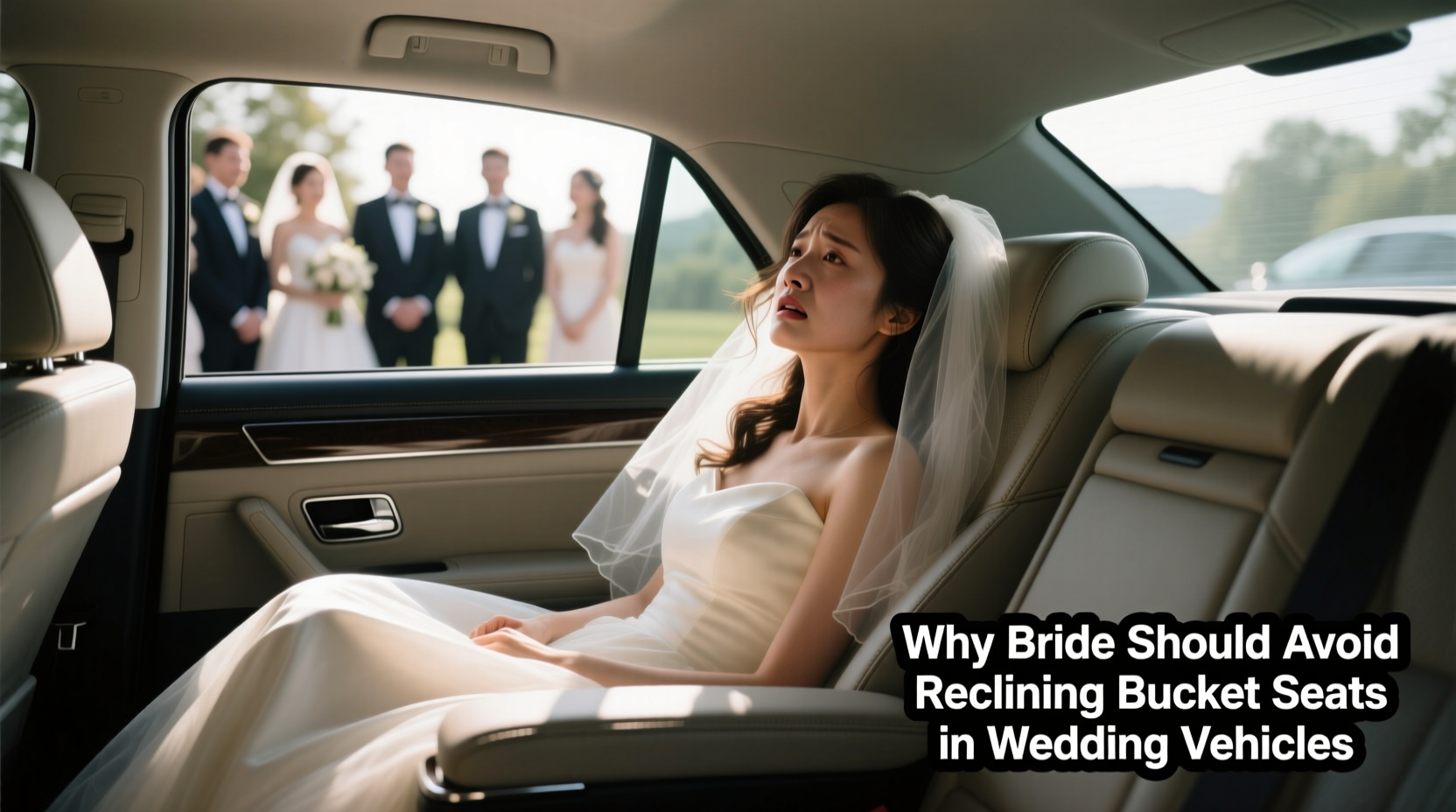 why avoid reclining bucket seats bride
