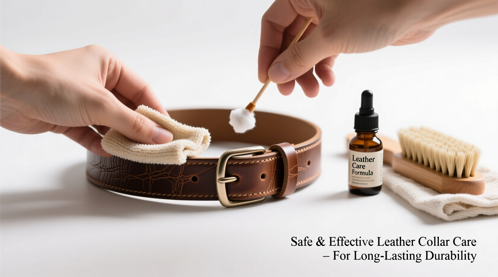 effective techniques to safely clean and maintain leather dog collars for lasting durability