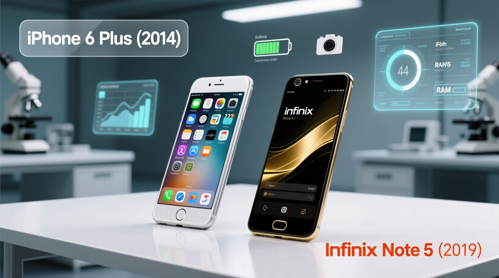iphone 6 plus vs infinix note 5 in year is the iphone still worth it or is the infinix a better deal