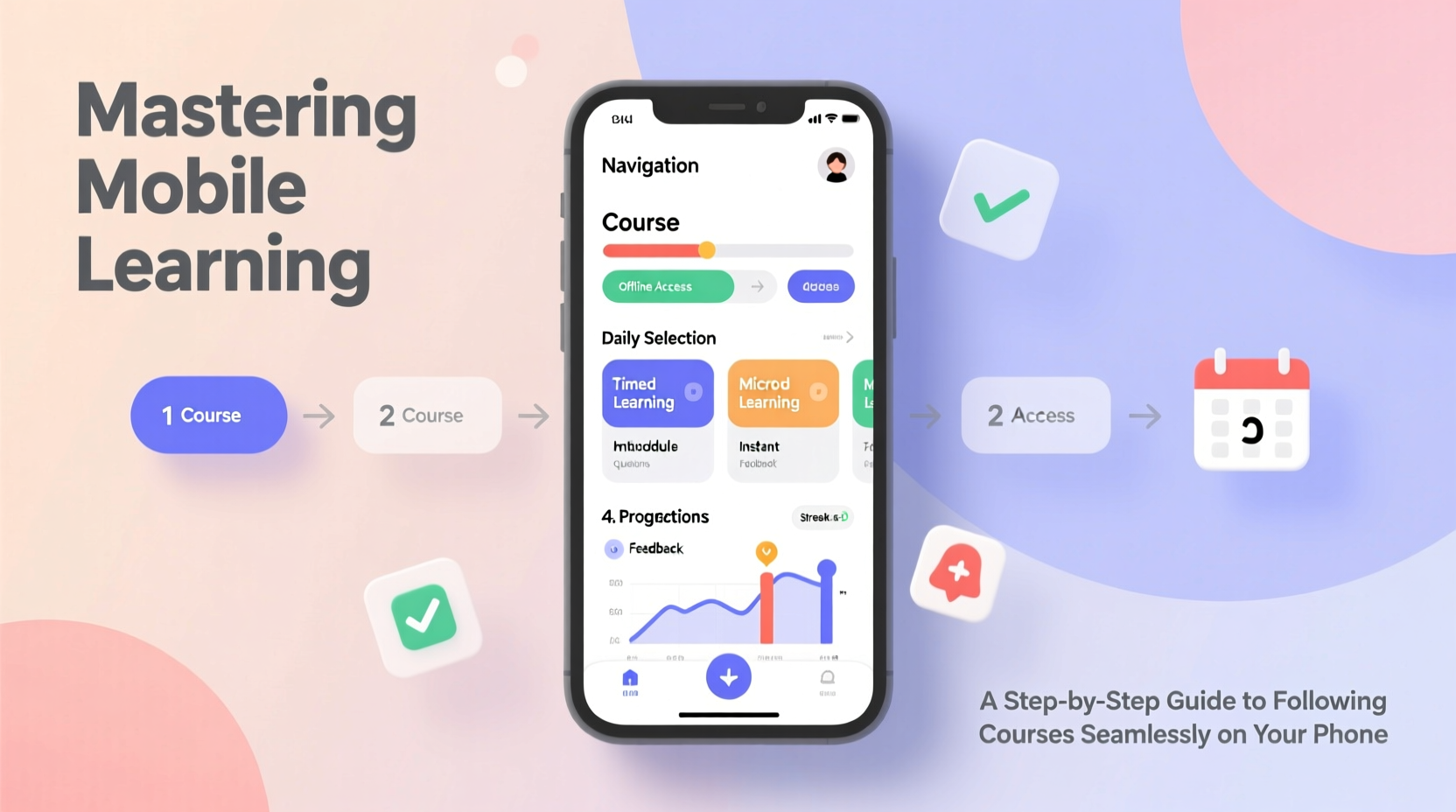 mastering mobile learning a step by step guide to following courses seamlessly on your phone