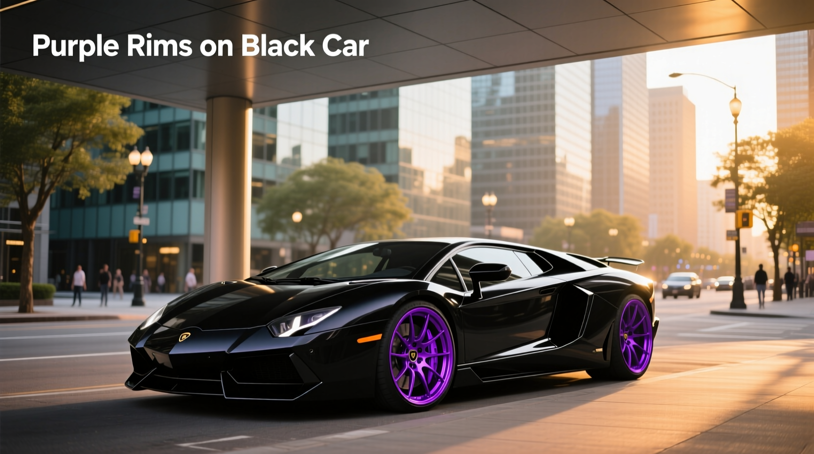 How to Choose Purple Rims for a Black Car: Fitment, Finish & Style Tips