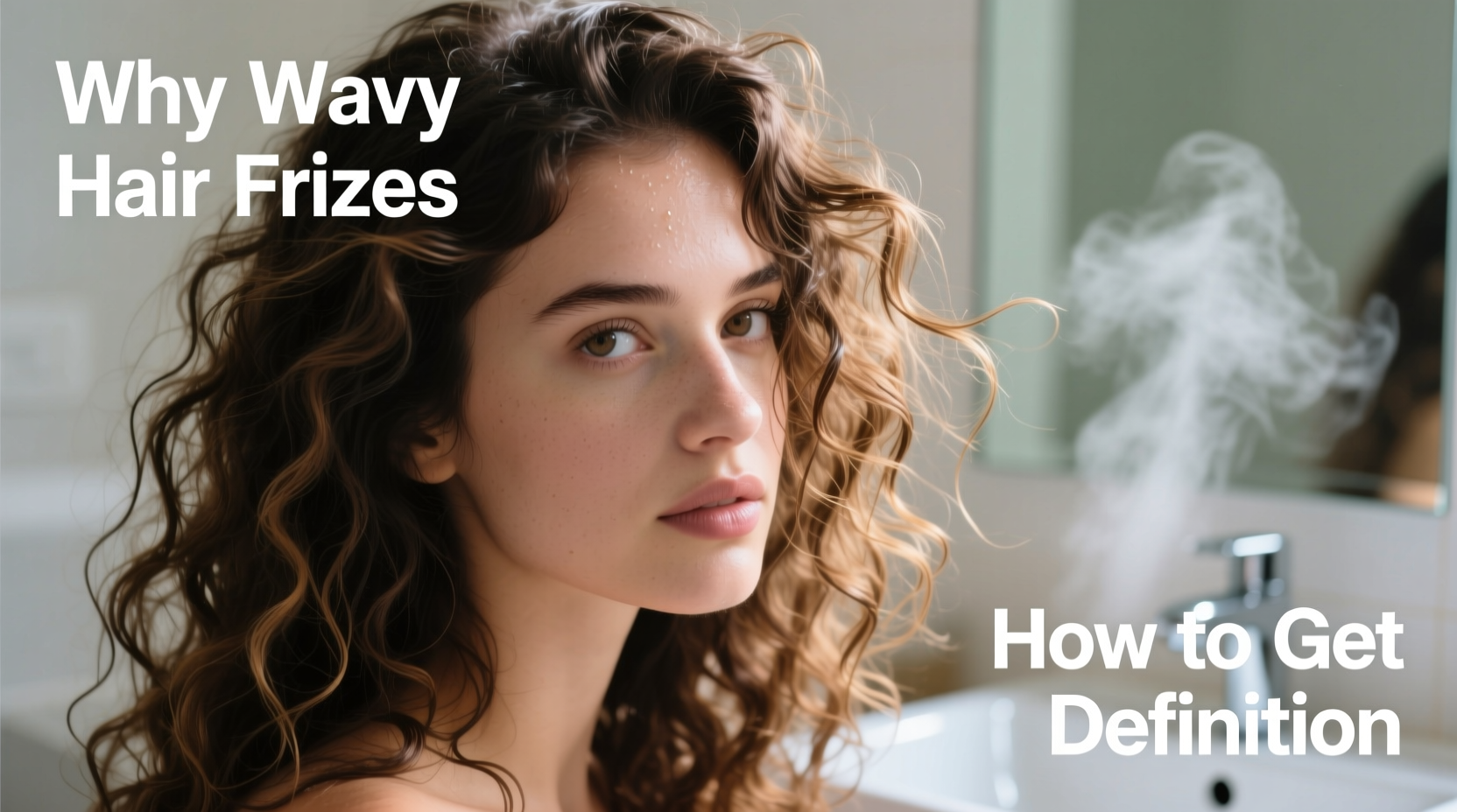 wavy hair frizz why it happens how to get definition
