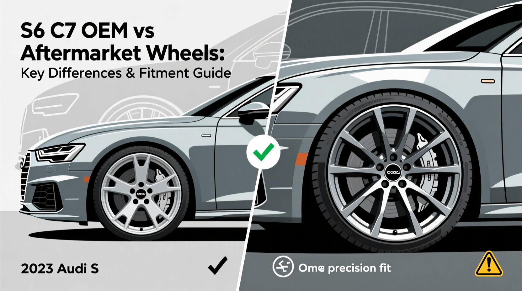 Oem Rims Custom S6 C7 OEM vs Aftermarket Wheels: Key Differences & Fitment Guide