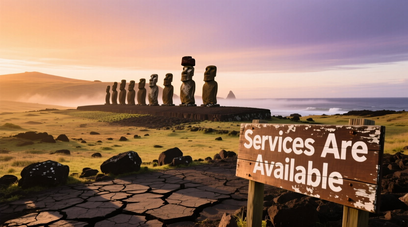 do they have service 0n easter island