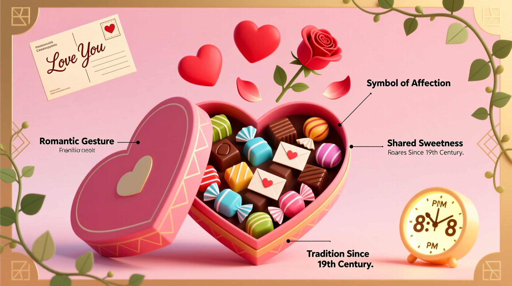 why do people send sweets on valentines day