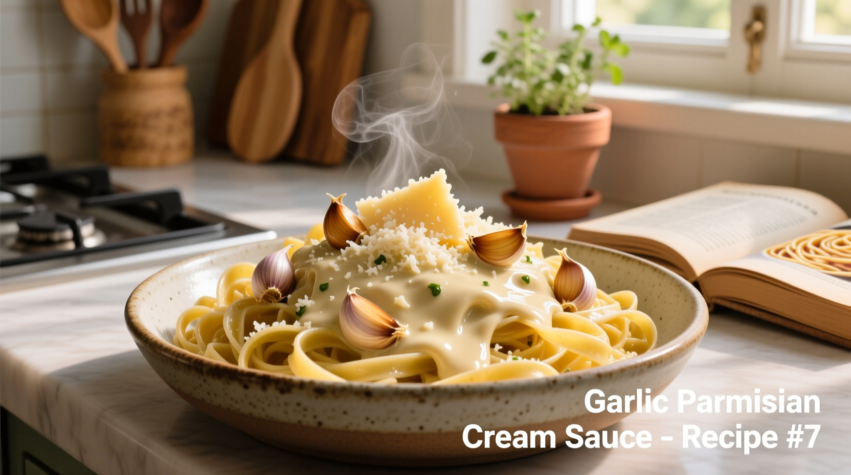 Perfect Garlic Parmesan Cream Sauce Recipe | Quick & Easy