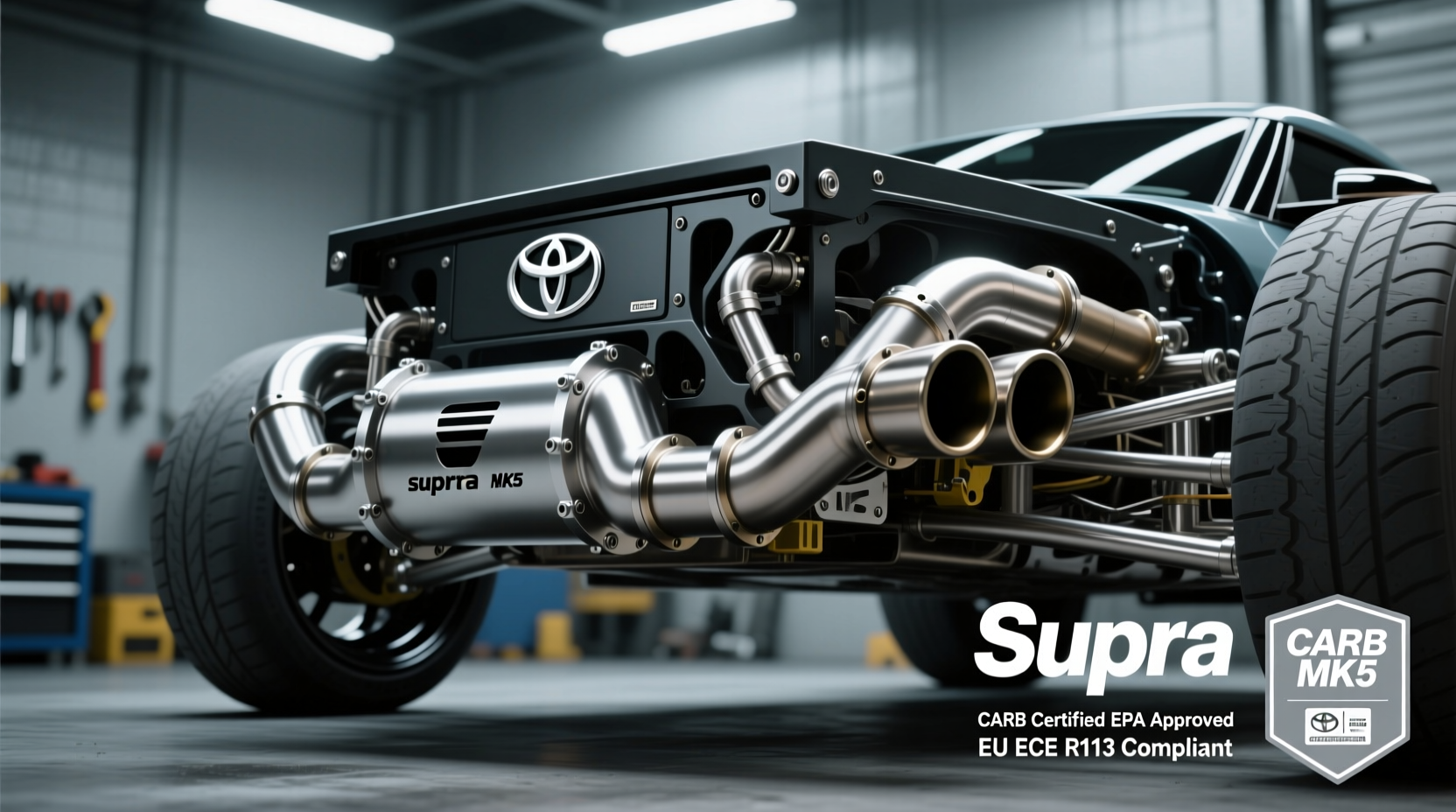supra mk5 exhaust carmod legality