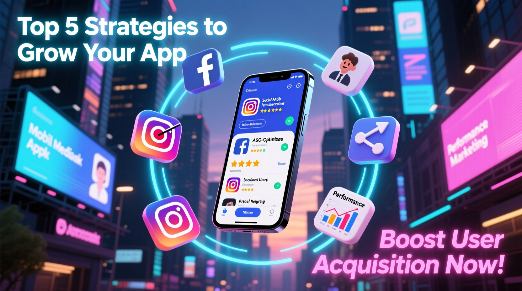 effective strategies to advertise your mobile app and boost user acquisition