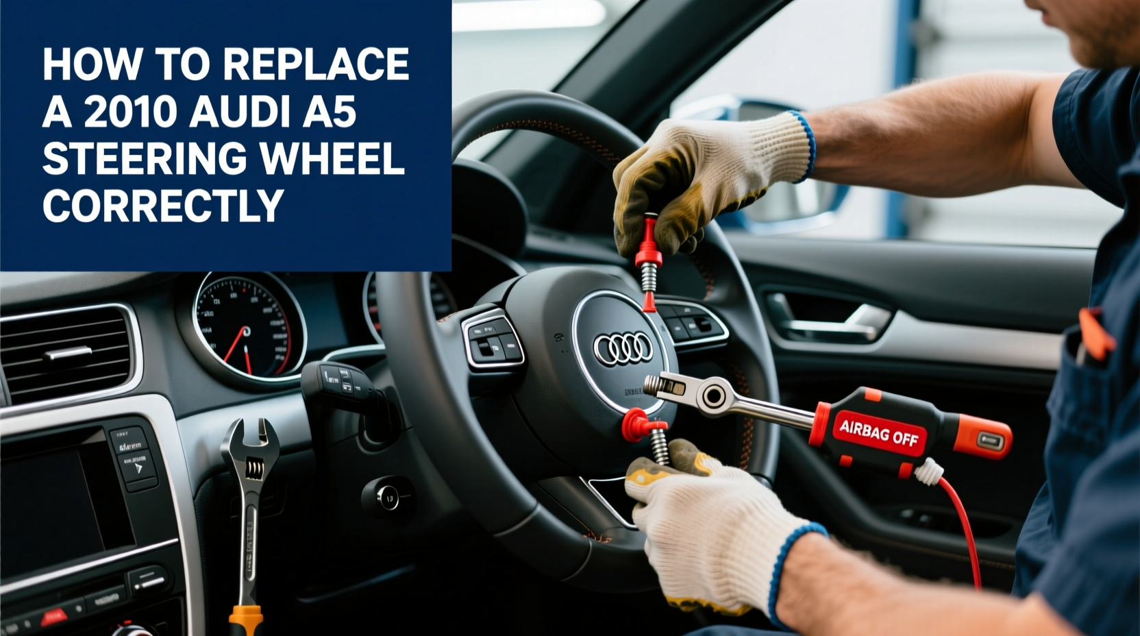 How to Replace a 2010 Audi A5 Steering Wheel Correctly