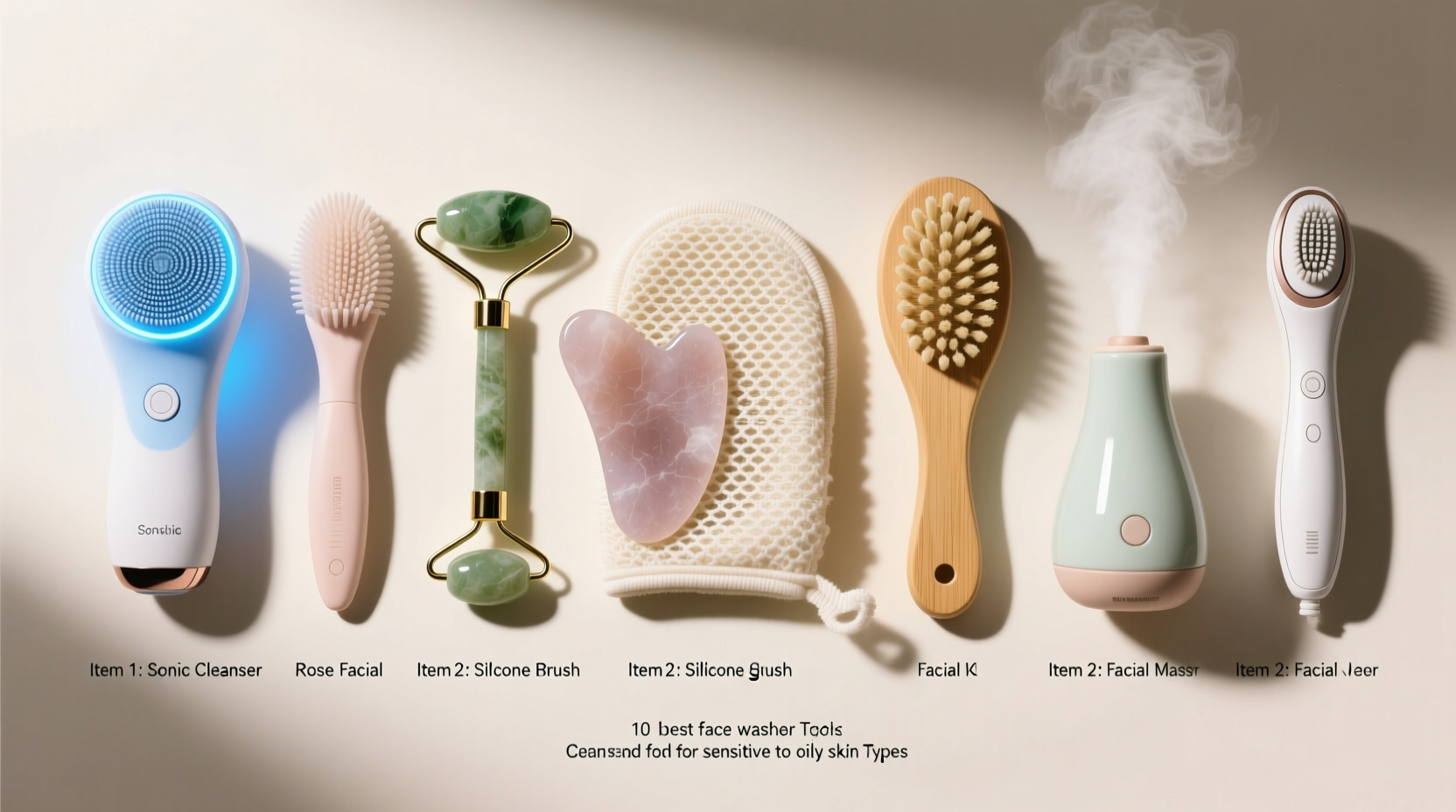 top 10 best face washer tools for deep and gentle cleansing