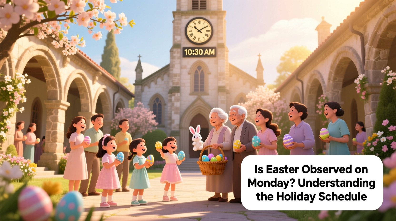 is easter observed on monday