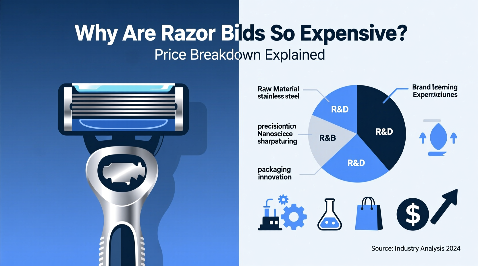why are razor blades so expensive price factors explained