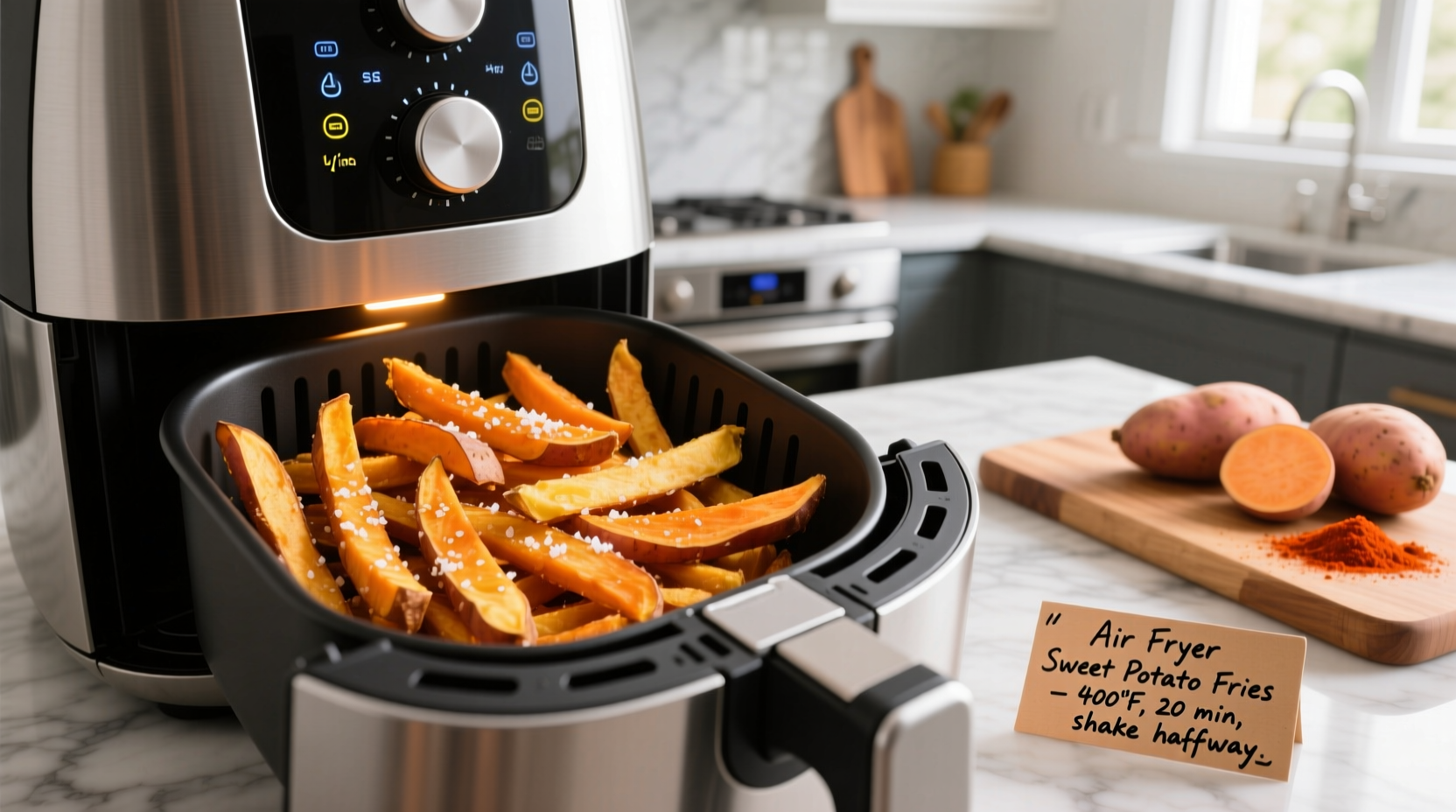 air fryer sweet potato fries recipe