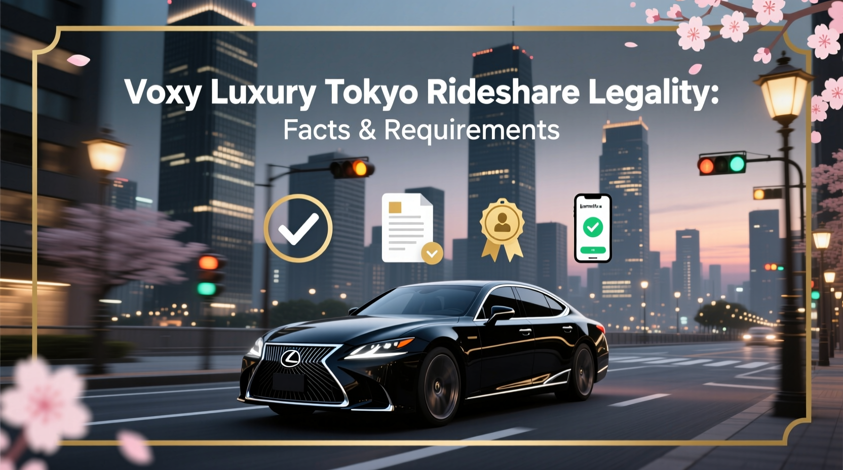 voxy luxury tokyo rideshare legality