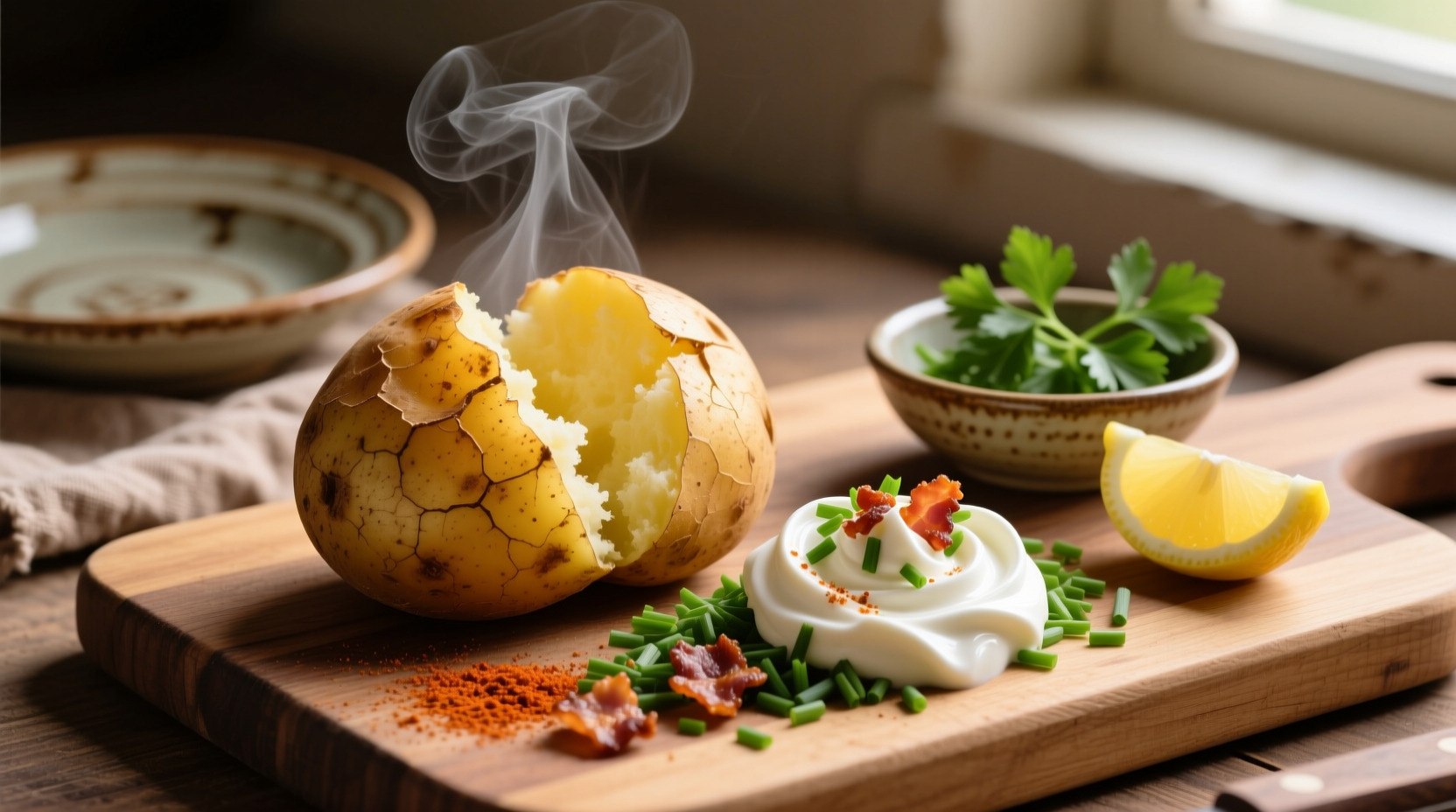 what goes well with baked potato