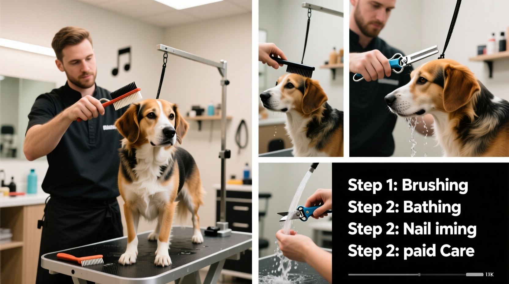 step by step guide to grooming your dog with easy to follow video tutorials