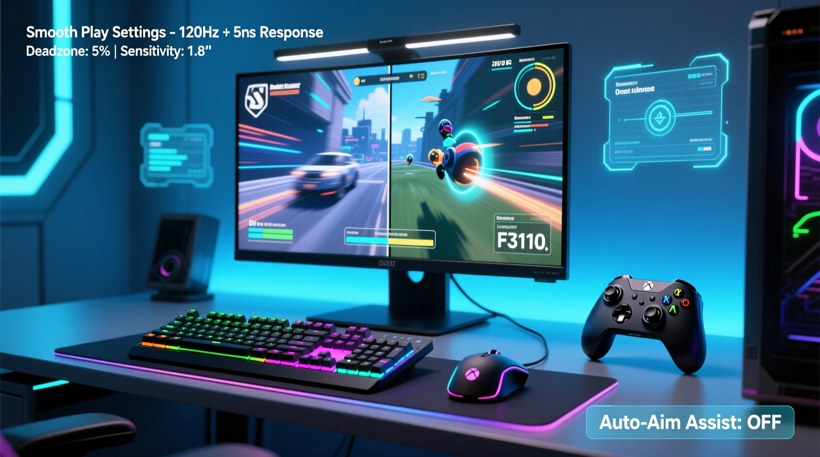 find your best rocket league controller settings for smoother plays