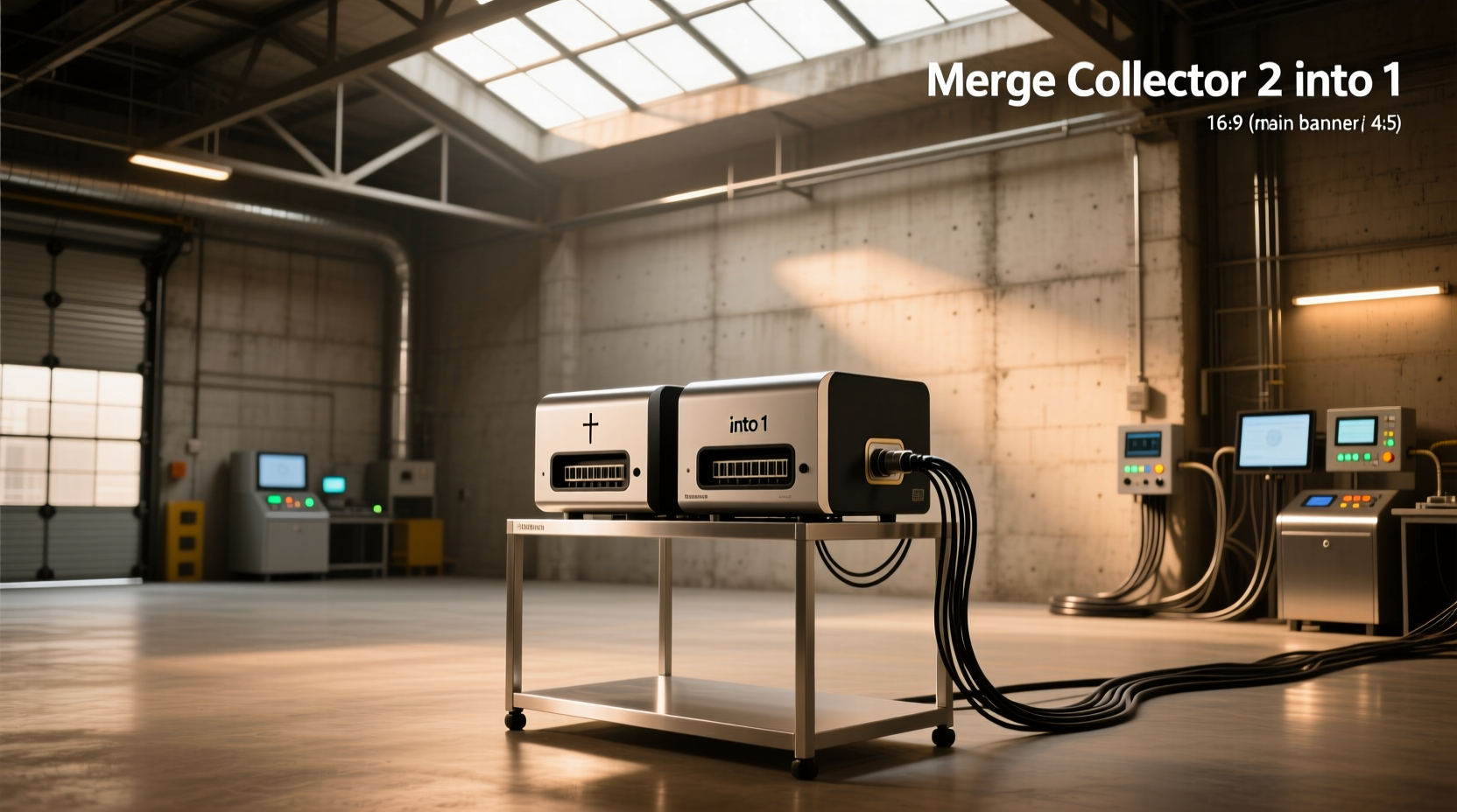 2 into 1 merge collector guide