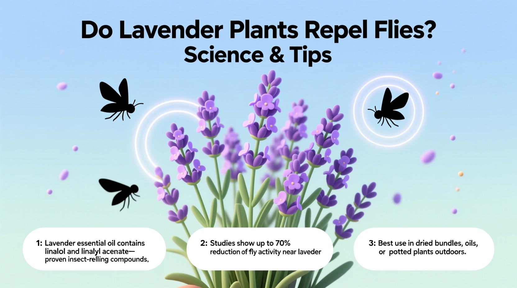 Do Lavender Plants Repel Flies? Science & Tips
