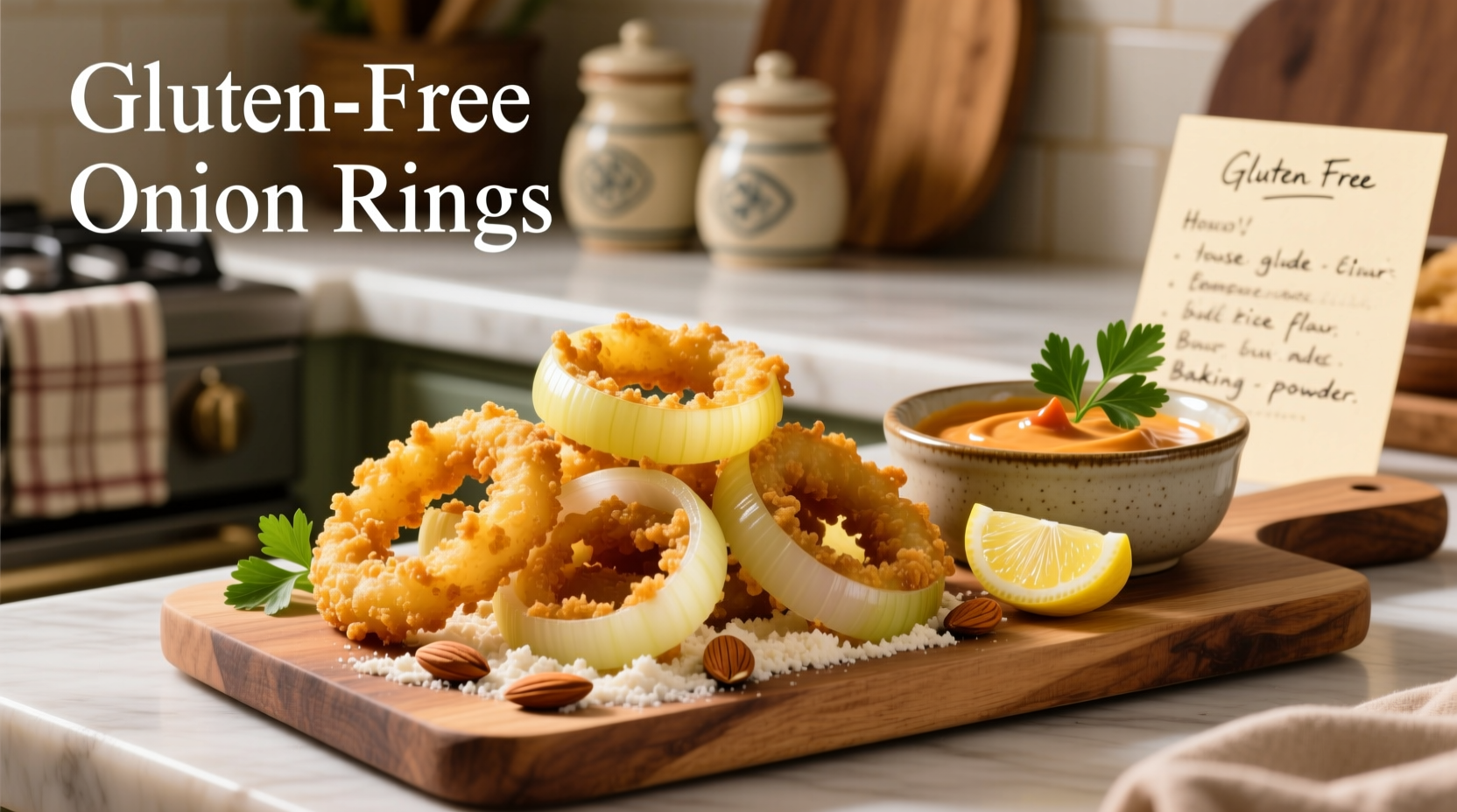 gluten free onion rings recipe