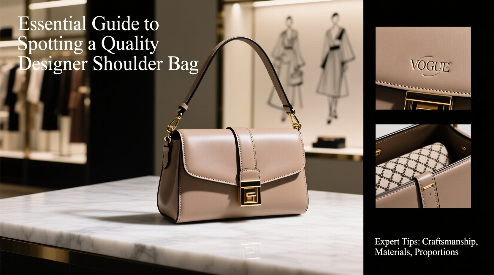essential guide to spotting a quality designer shoulder bag key features and expert tips