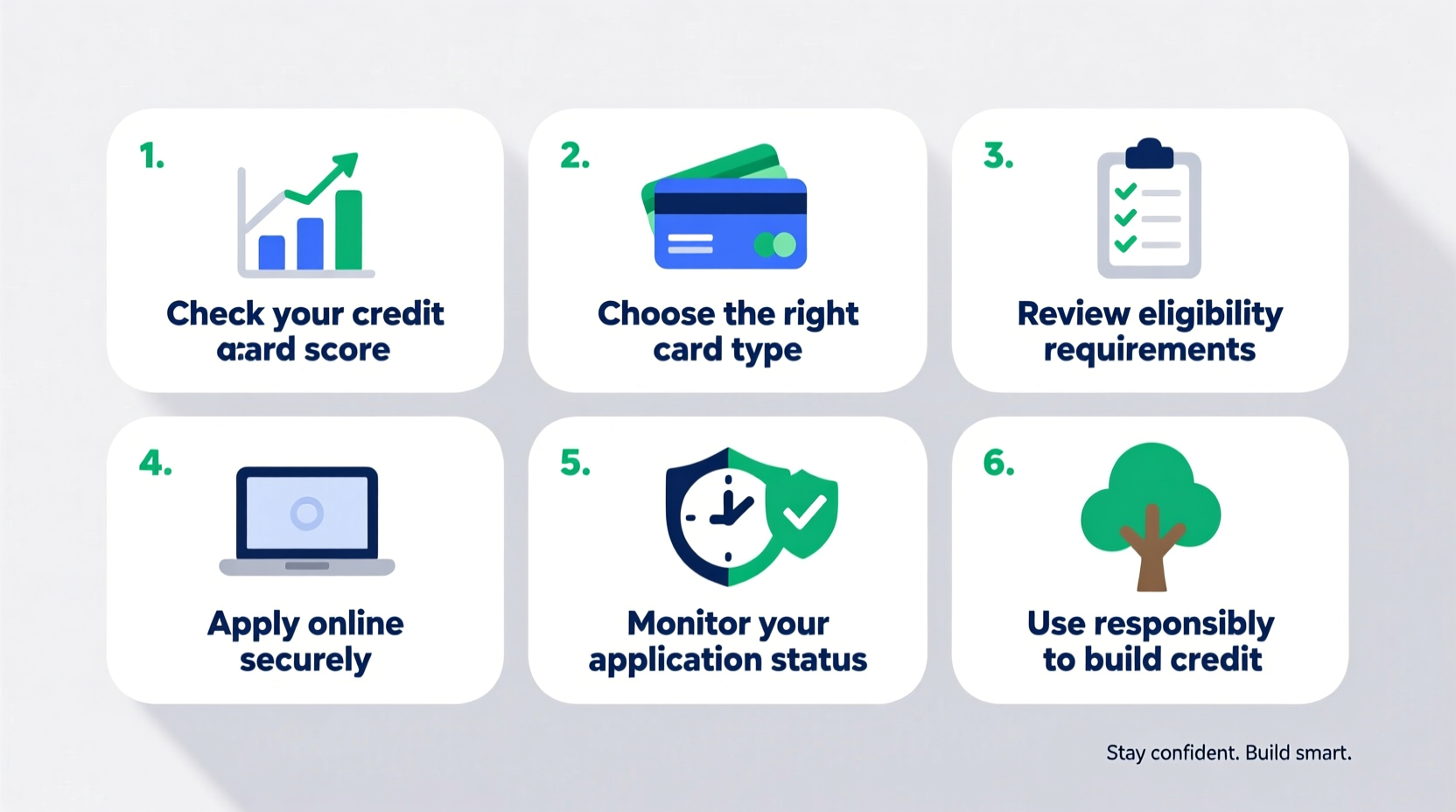 essential steps and tips for how to get a credit card with confidence